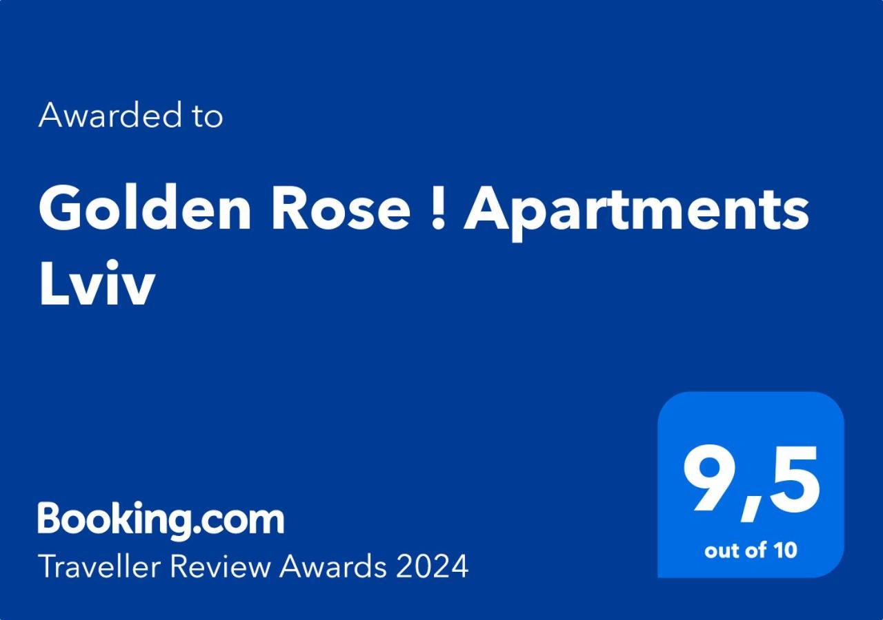 Golden Rose ! Apartments Lwów Zewnętrze zdjęcie